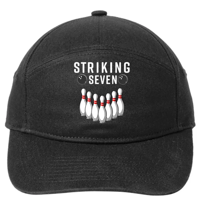 Bowling Striking Seven 7-Panel Snapback Hat