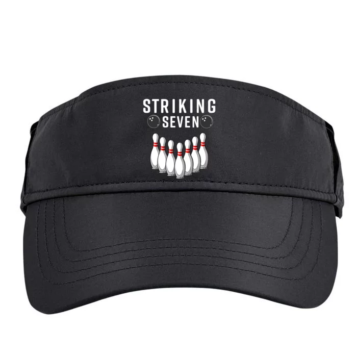 Bowling Striking Seven Adult Drive Performance Visor