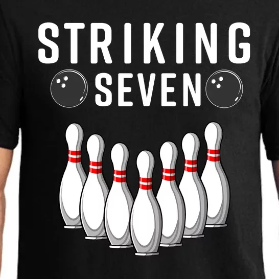 Bowling Striking Seven Pajama Set