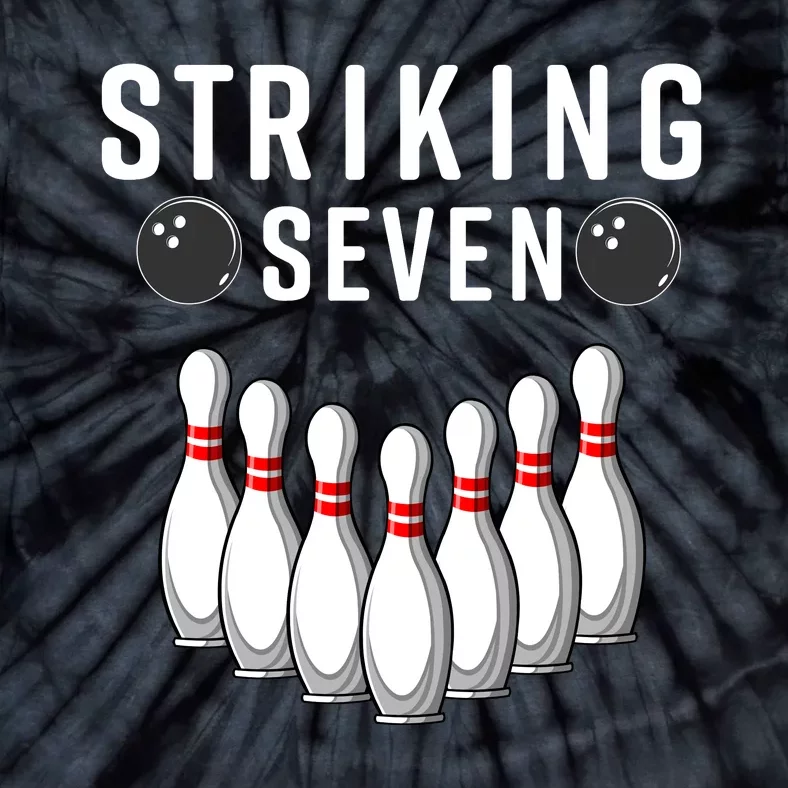 Bowling Striking Seven Tie-Dye T-Shirt