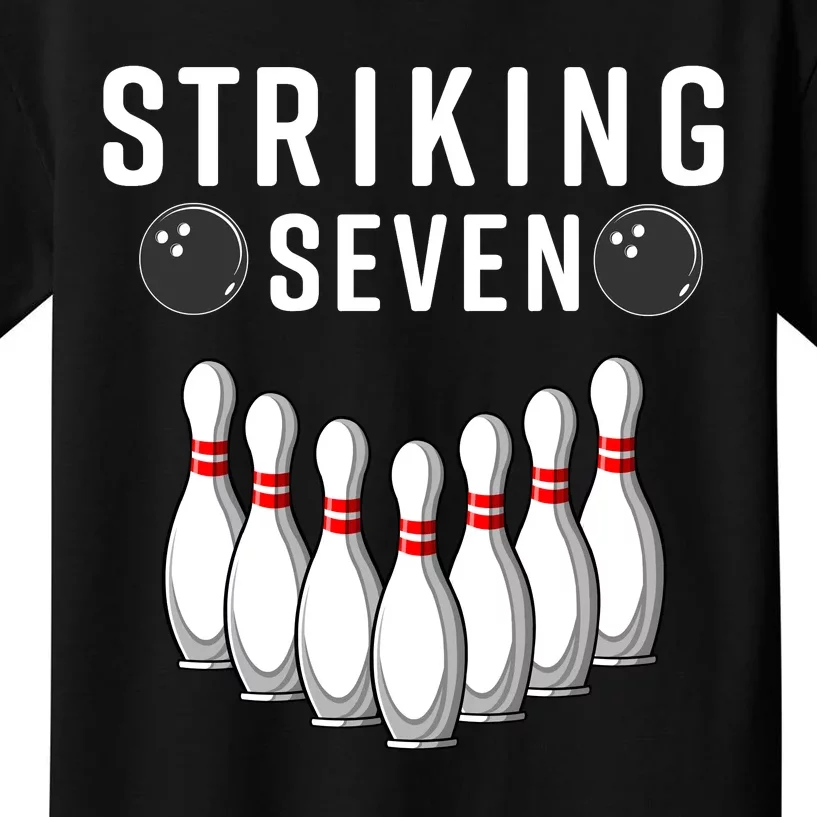 Bowling Striking Seven Kids T-Shirt