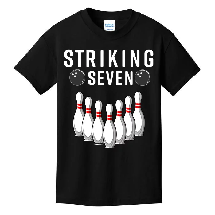 Bowling Striking Seven Kids T-Shirt