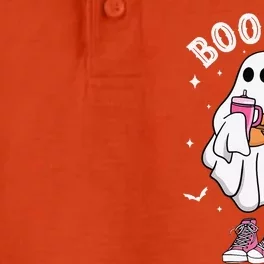 Boojee Spooky Season Cute Ghost Halloween Boujee Dry Zone Grid Performance Polo