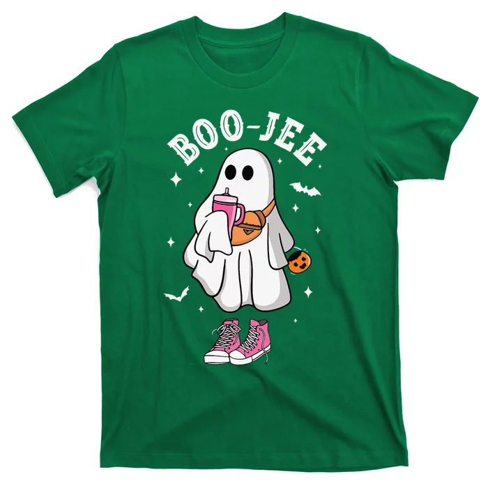 Boojee Spooky Season Cute Ghost Halloween Boujee T-Shirt