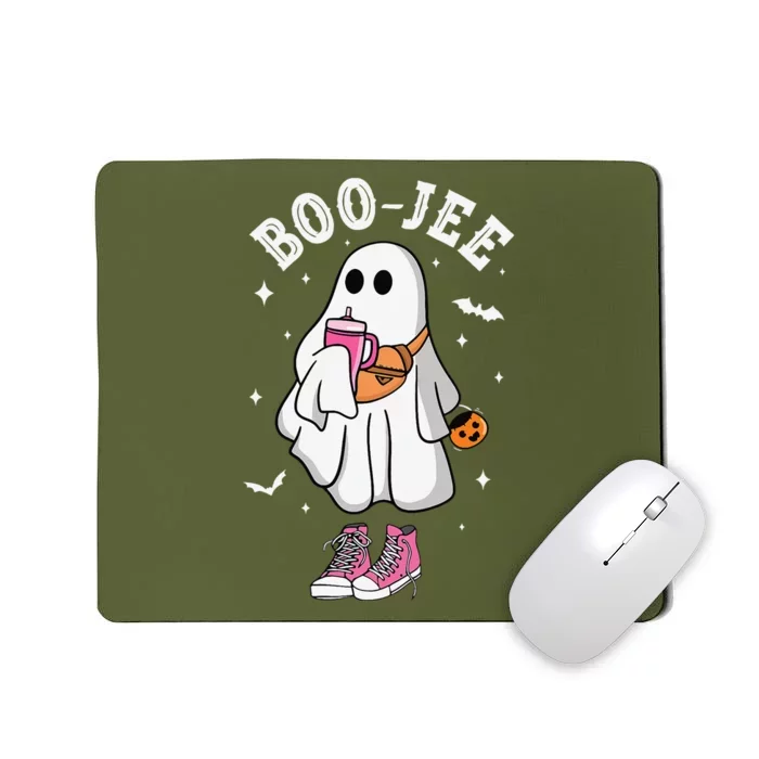 Boojee Spooky Season Cute Ghost Halloween Boujee Mousepad