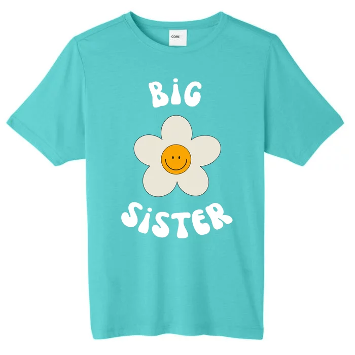 Big Sister Sunflower Retro ChromaSoft Performance T-Shirt