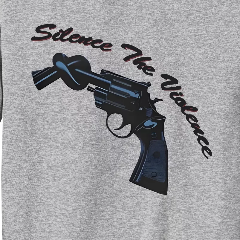 Baltimore Shooting Silence The Violence Tall Sweatshirt