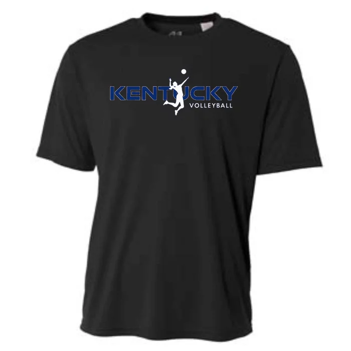 Bluegrass State Sports Fan Kentucky Volleyball Cooling Performance Crew T-Shirt