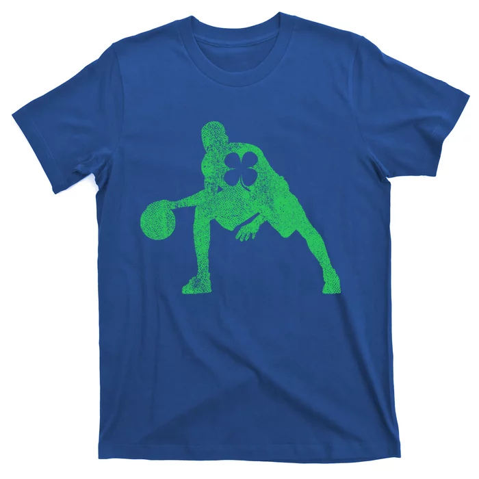 Basketball Shamrock St Patrick's Day Gift Saint Paddy's Cute Gift T-Shirt