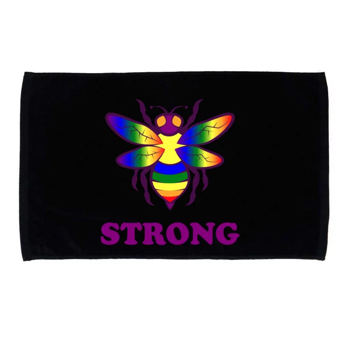 Be Strong Support Encouraget Motivational Gift Microfiber Hand Towel