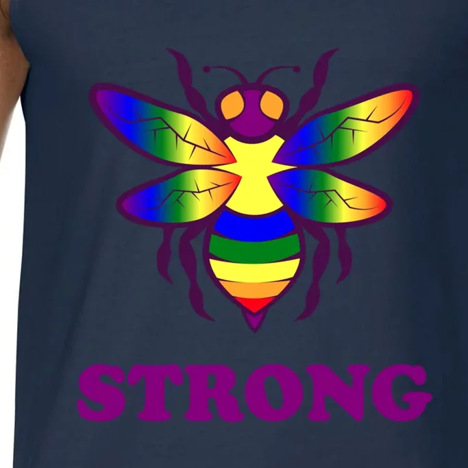 Be Strong Support Encouraget Motivational Gift Comfort Colors® Tank Top