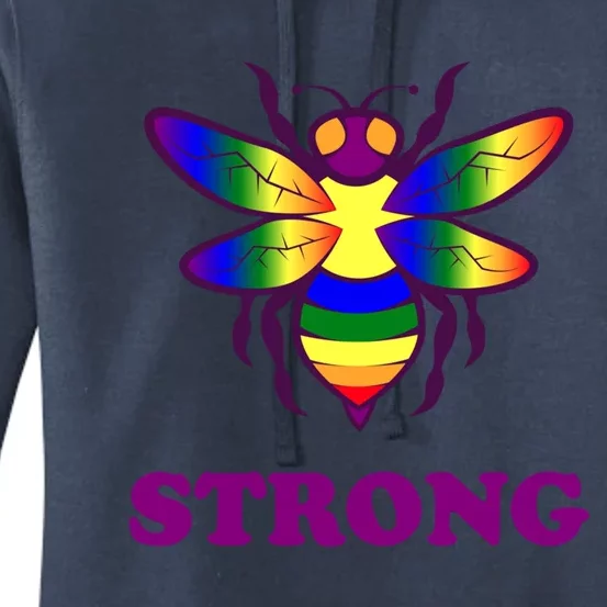 Be Strong Support Encouraget Motivational Gift Women's Pullover Hoodie