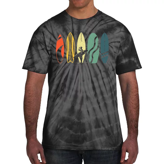 Best Surfboard Surfing Surfer Surfboard Tie-Dye T-Shirt