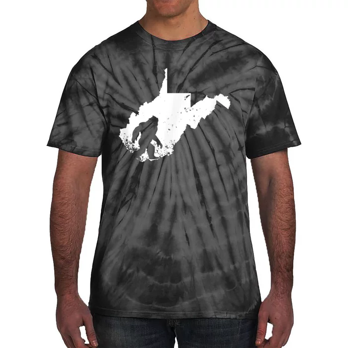 Bigfoot Sasquatch Sighted In State Of West Virginia Bigfoot Tie-Dye T-Shirt