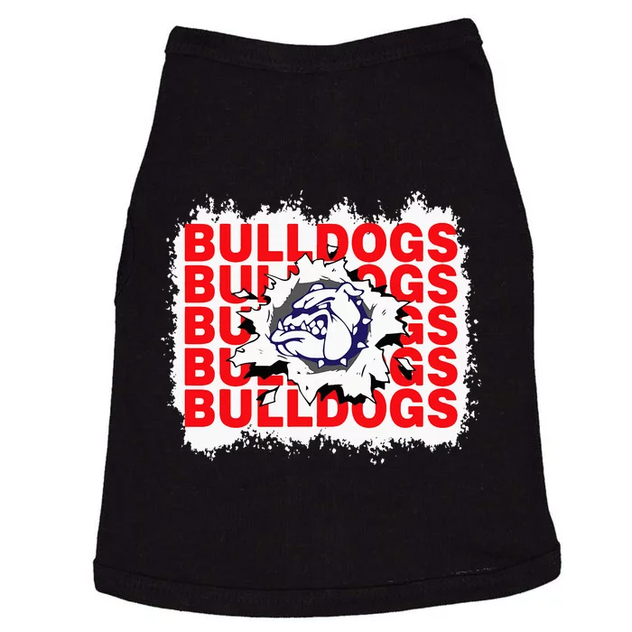 Bulldogs School Sports Fan Team Spirit Doggie Tank