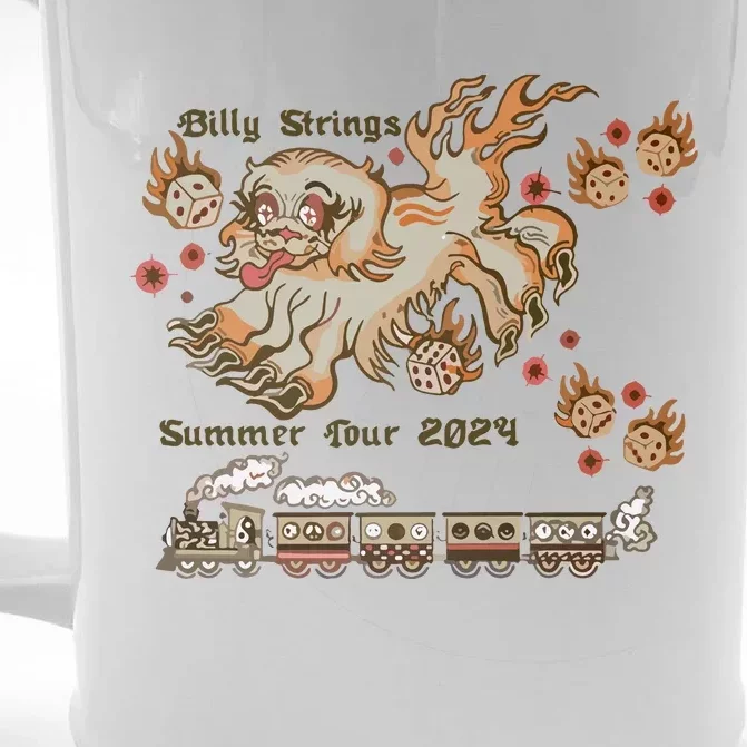 Billy Strings Summer Front & Back Beer Stein