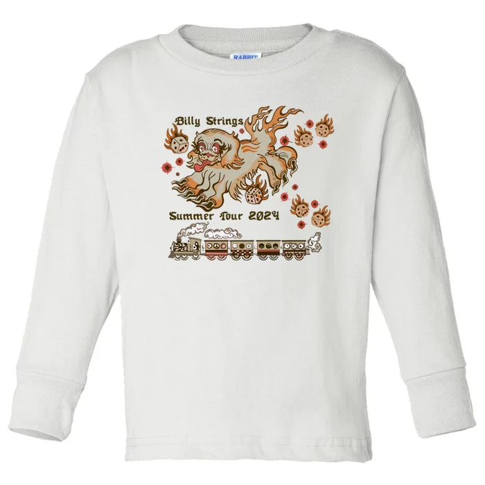 Billy Strings Summer Toddler Long Sleeve Shirt