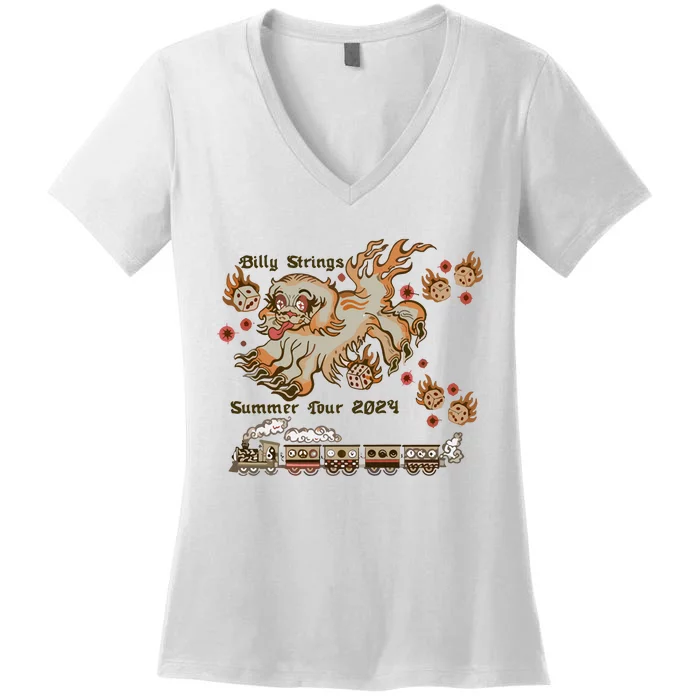 Billy Strings Summer Women's V-Neck T-Shirt