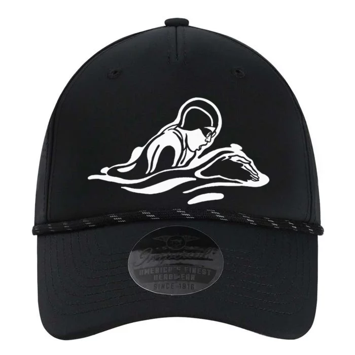 Breaststroke Swimming. Stylized Design For Swimmers Performance The Dyno Cap