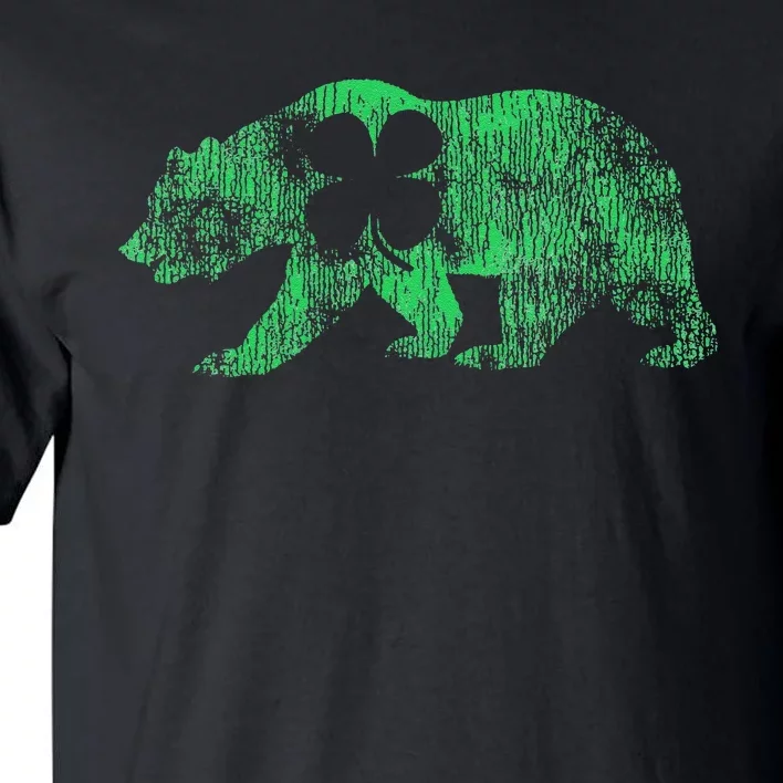 Bear Shamrock St. Patrick's Day Irish Clover Saint Paddys Tall T-Shirt