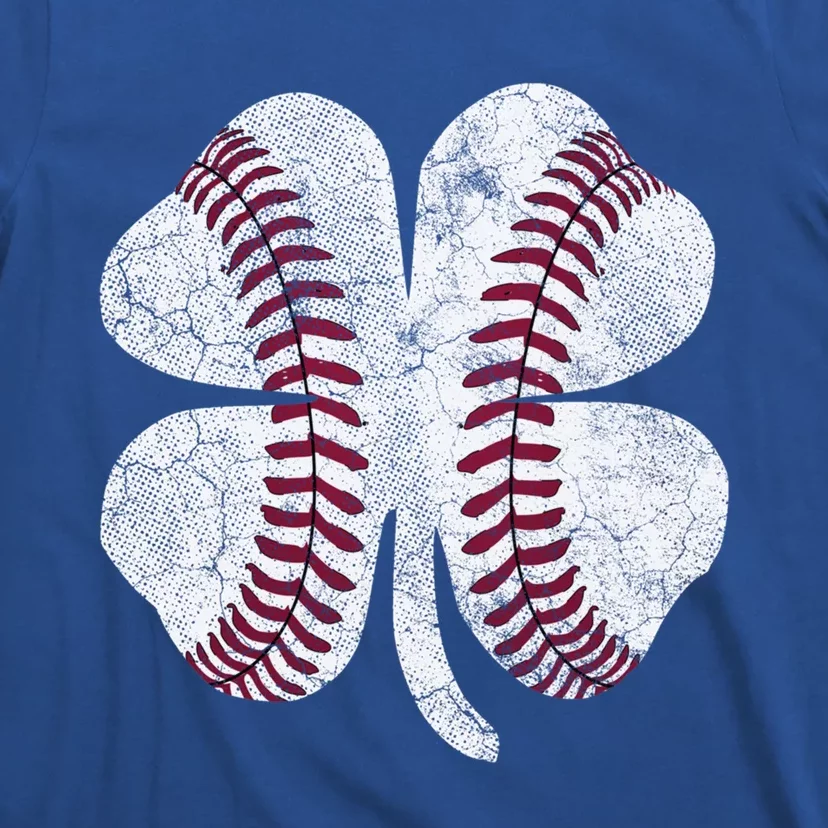 Baseball Shamrock St Patrick's Day Saint Paddy's Irish Gift T-Shirt