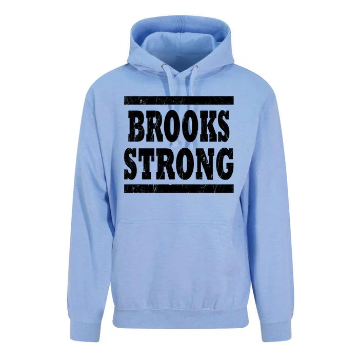 Brooks Strong Squad Family Reunion Last Name Team Custom Gift Unisex Surf Hoodie