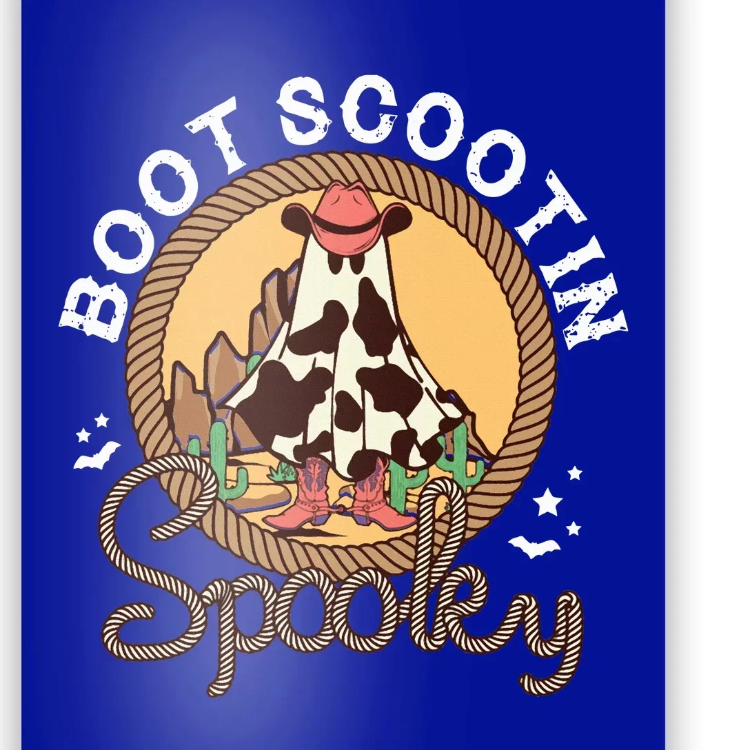 Boot Scootin Spooky Western Halloween Ghost Spooky Season Poster