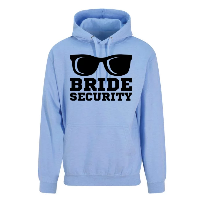 Bride Security Sunglasses Wedding Bridesmaid Great Gift Unisex Surf Hoodie