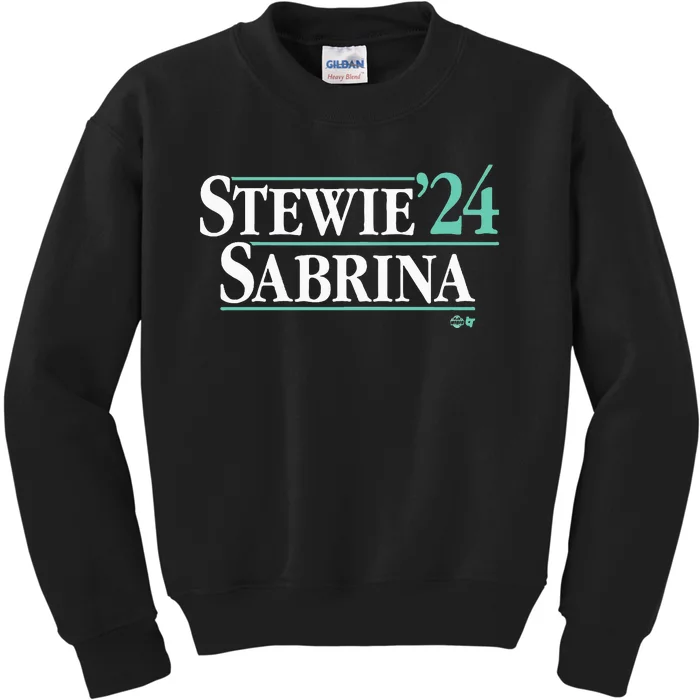 Breanna Stewart & Sabrina Ionescu 24 New York Basketball Kids Sweatshirt