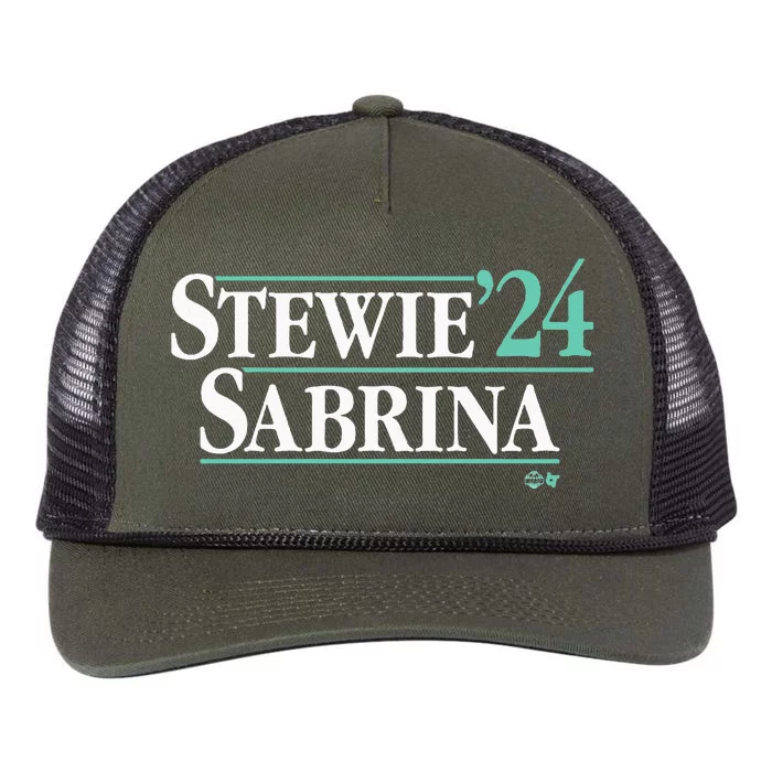 Breanna Stewart & Sabrina Ionescu 24 New York Basketball Retro Rope Trucker Hat Cap