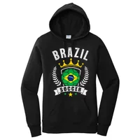 Brazil Soccer Jersey Brazilian Football Shirt Flag Ladies Missy Fit Long  Sleeve Shirt