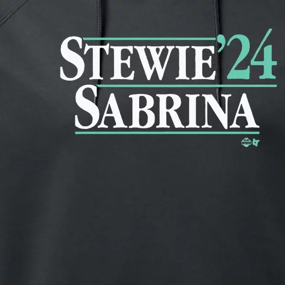 Breanna Stewart & Sabrina Ionescu 24 New York Basketball Performance Fleece Hoodie