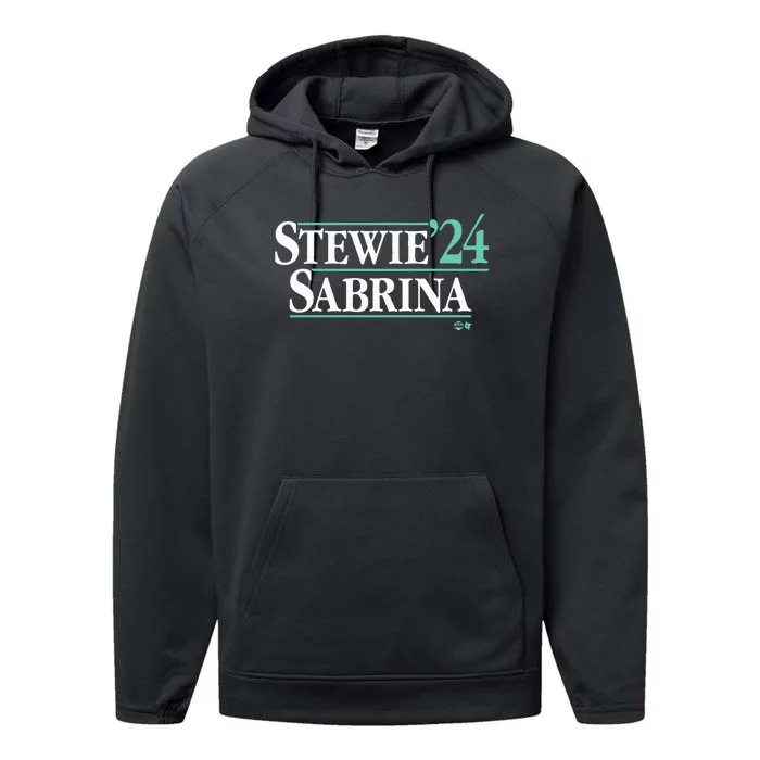 Breanna Stewart & Sabrina Ionescu 24 New York Basketball Performance Fleece Hoodie