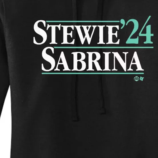 Breanna Stewart & Sabrina Ionescu 24 New York Basketball Women's Pullover Hoodie