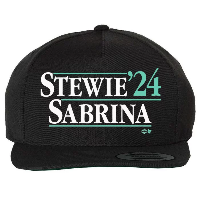 Breanna Stewart & Sabrina Ionescu 24 New York Basketball Wool Snapback Cap