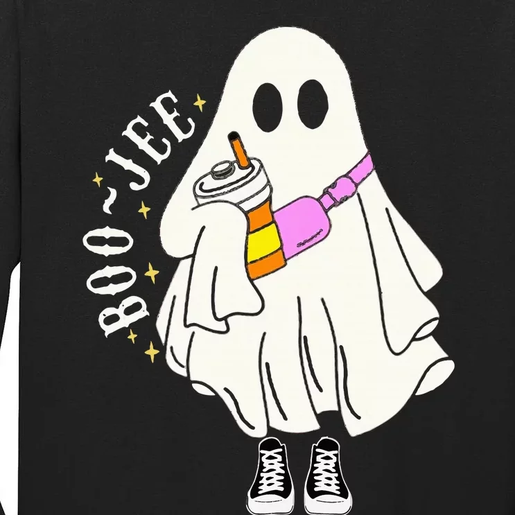 Boojee Spooky Season Funny Ghost Halloween Costume Tall Long Sleeve T-Shirt