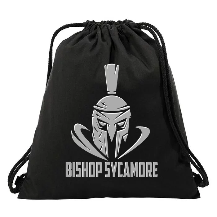 Bishop Sycamore Spartan Gladiator Football Logo Drawstring Bag