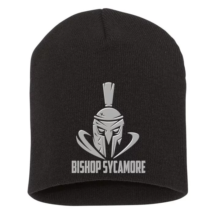 Bishop Sycamore Spartan Gladiator Football Logo Short Acrylic Beanie