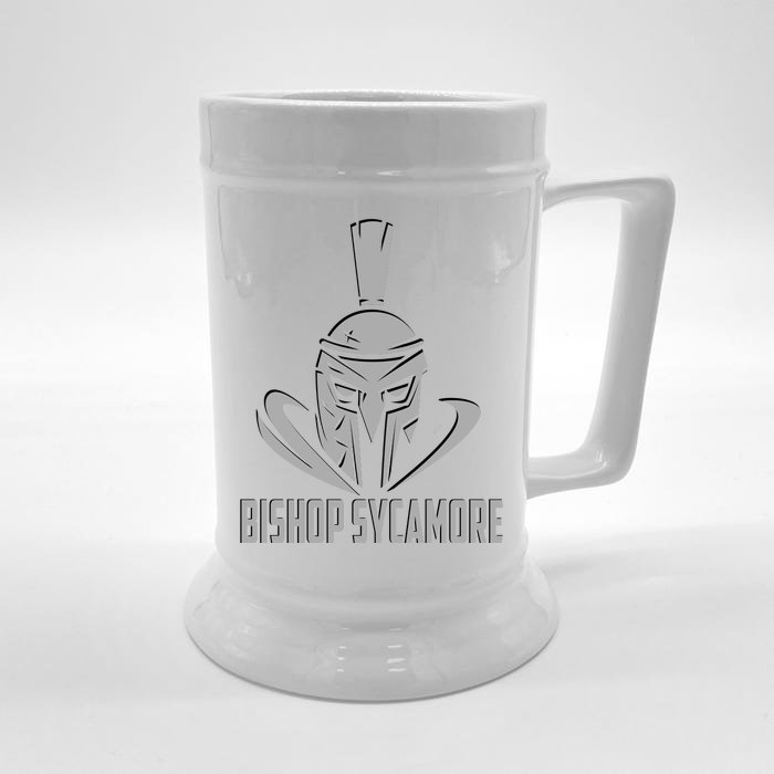 Bishop Sycamore Spartan Gladiator Football Logo Front & Back Beer Stein