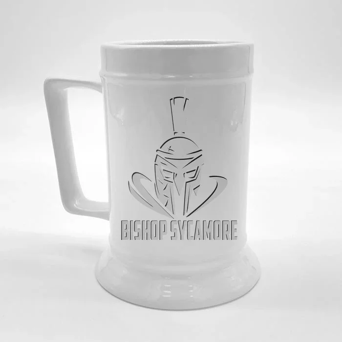 Bishop Sycamore Spartan Gladiator Football Logo Front & Back Beer Stein