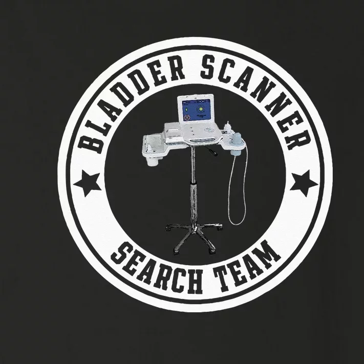 Bladder Scanner Search Team Funny ED ER ICU Med Surg Nursing Toddler Long Sleeve Shirt