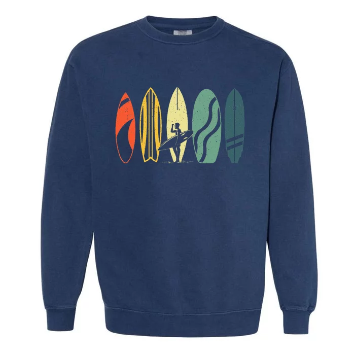 Best Surfboard Surfing Surfer Surfboard Garment-Dyed Sweatshirt