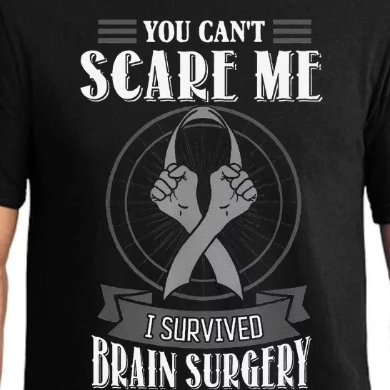 Brain Surgery Survivor Tumor Cancer Awareness Head In Jury Pajama Set