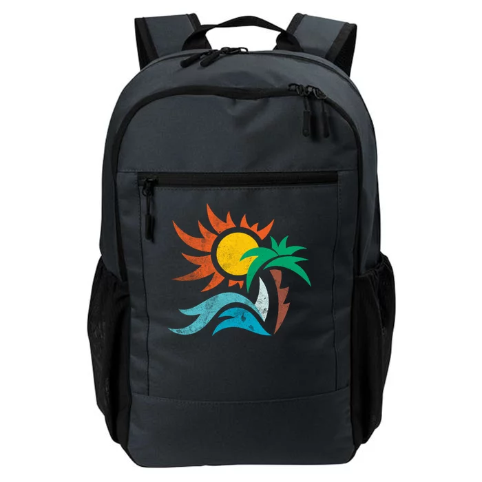 Beach Sunset Summer Daily Commute Backpack