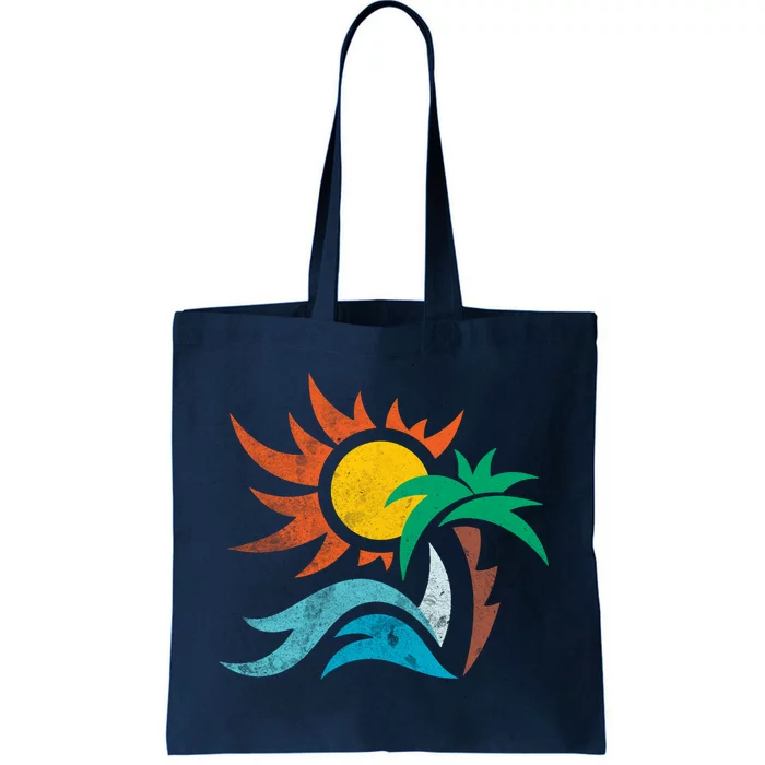 Beach Sunset Summer Tote Bag