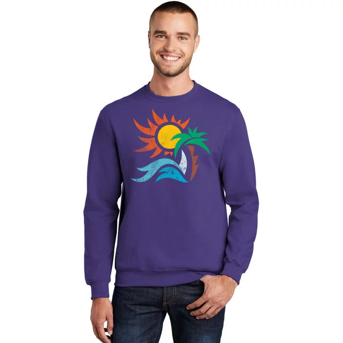 Beach Sunset Summer Sweatshirt