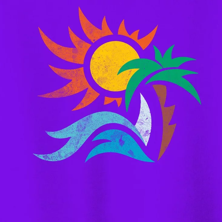 Beach Sunset Summer Toddler T-Shirt