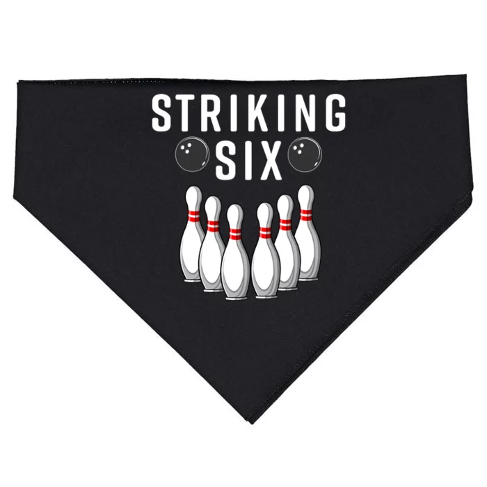 Bowling Striking Six USA-Made Doggie Bandana