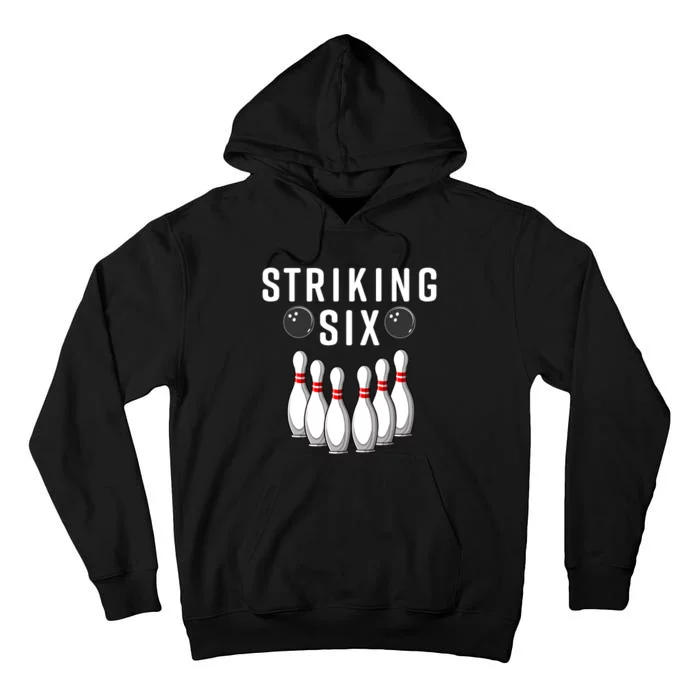 Bowling Striking Six Tall Hoodie