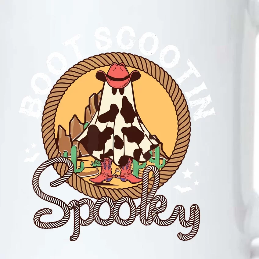 Boot Scootin Spooky Western Halloween Ghost Spooky Season Black Color Changing Mug